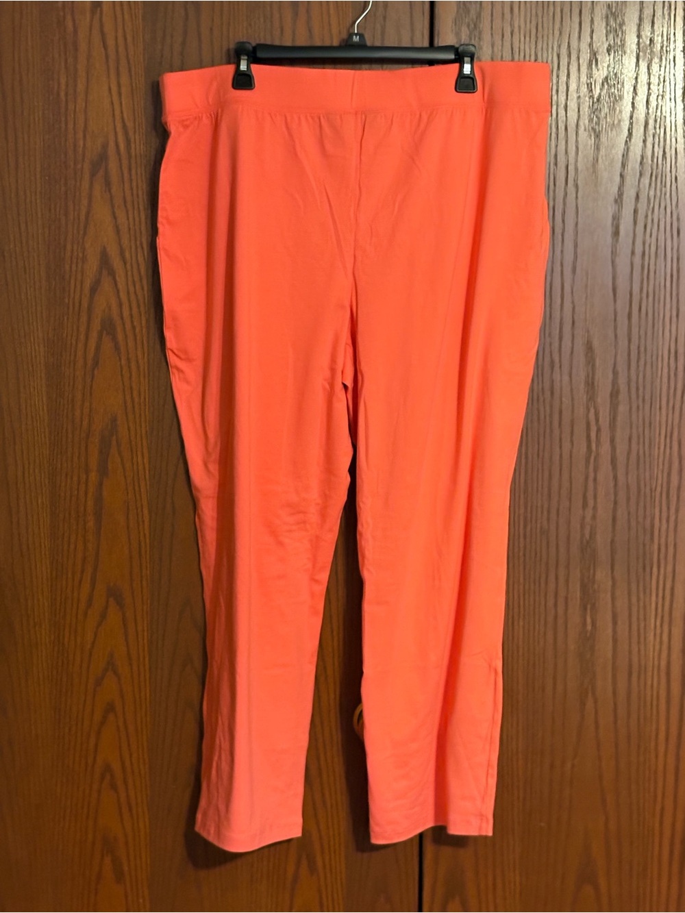Women’s Stretch Pull-On pants in Coral XL